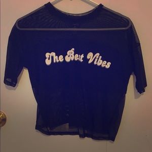 Half see through T-shirt